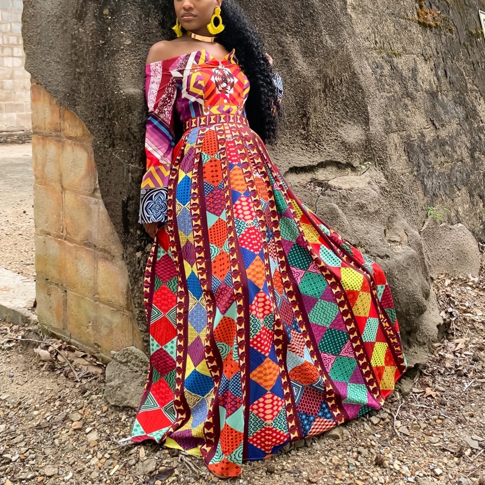 Colorful Maxi dress